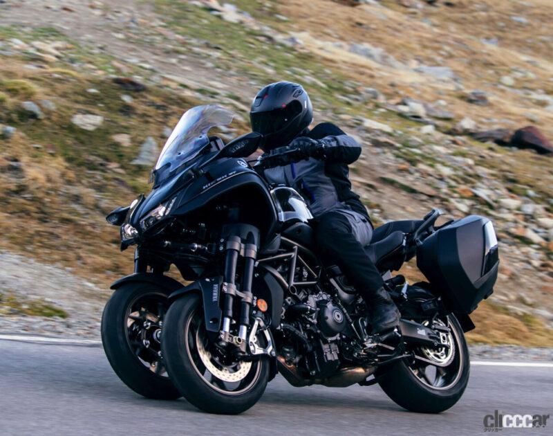「ヤマハが大型3輪バイクの新型「ナイケンGT」を国内発売。排気量を888ccにアップ、ナビ機能対応TFTメーターなど便利装備も満載」の10枚目の画像