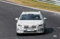 シュコダ「スペルブ」次期型はVWグループの代表的セダンに。大型タッチスクリーンを確認 - Skoda Superb sedan 3