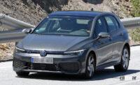 VW「ゴルフGTE」改良型を初スクープ！ 新開発ターボチャージャーエンジン搭載 - VW Golf GTE facelift 1