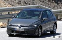 VW「ゴルフGTE」改良型を初スクープ！ 新開発ターボチャージャーエンジン搭載 - VW Golf GTE facelift 2