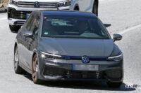 VW「ゴルフGTE」改良型を初スクープ！ 新開発ターボチャージャーエンジン搭載 - VW Golf GTE facelift 4