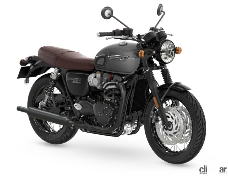 2024_Triumph_BonnevilleT120Black 画像｜60年以上の伝統を受け継ぐ「ボンネビル」シリーズなど、トライアンフ のモダンクラシックモデル11機種に新色が登場 | clicccar.com