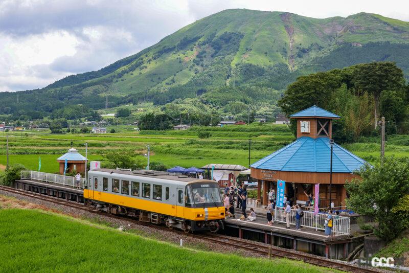 「阿蘇カルデラの南側を走る「南阿蘇鉄道」の全線運行を熊本地震から7年ぶり再開。新型車両MT-4000形、トロッコ列車ゆうすげ号も運行」の8枚目の画像
