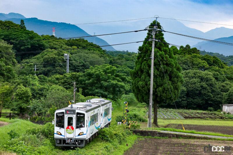 「阿蘇カルデラの南側を走る「南阿蘇鉄道」の全線運行を熊本地震から7年ぶり再開。新型車両MT-4000形、トロッコ列車ゆうすげ号も運行」の9枚目の画像