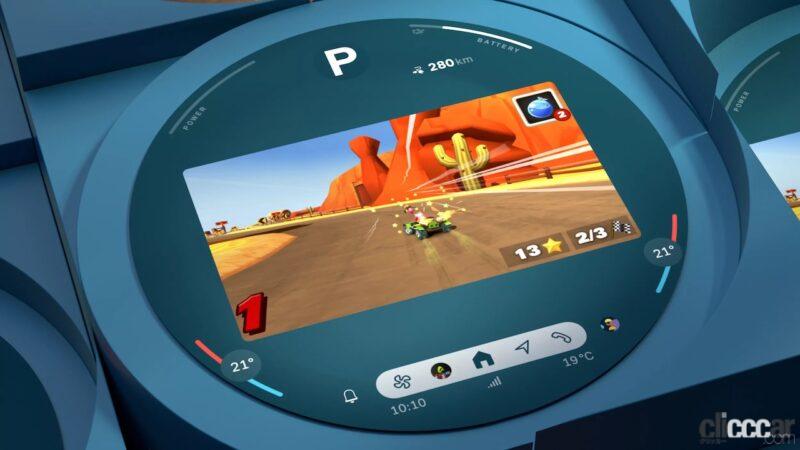 「MINI「ミニクーパー2025モデル」、ゲームと犬のアバターで楽しむ円形ディスプレイを完全公開」の4枚目の画像