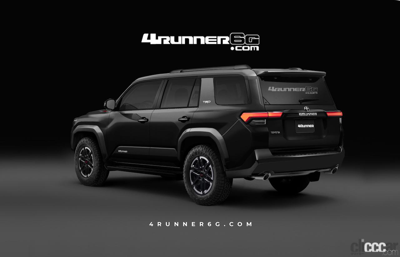 2025 Toyota 4runner Black