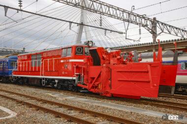 5・6月に続き、9月の一般公開が決まったロータリー式除雪用ディーゼル機関車DD14形310号機（2009年に撮影）