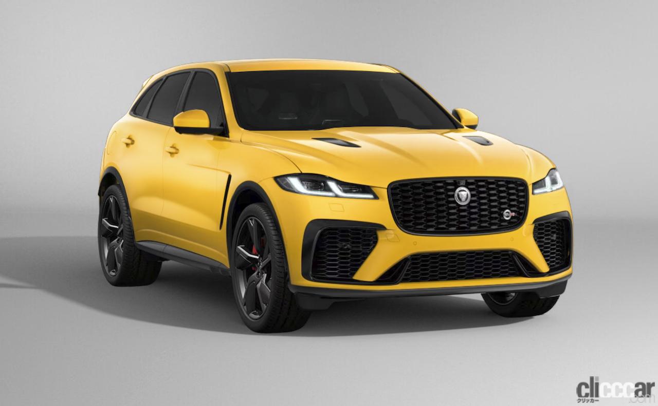 日本独自企画の特別限定車・ジャガー「F-PACE SVR CURATED FOR JAPAN」の受注を開始 | clicccar.com