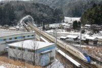 北陸新幹線は現在高崎〜金沢間が開業済みです