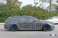 BMW M5ツーリング　市販型プロトタイプ　スパイショット