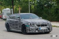 BMW M5ツーリング　市販型プロトタイプ　スパイショット