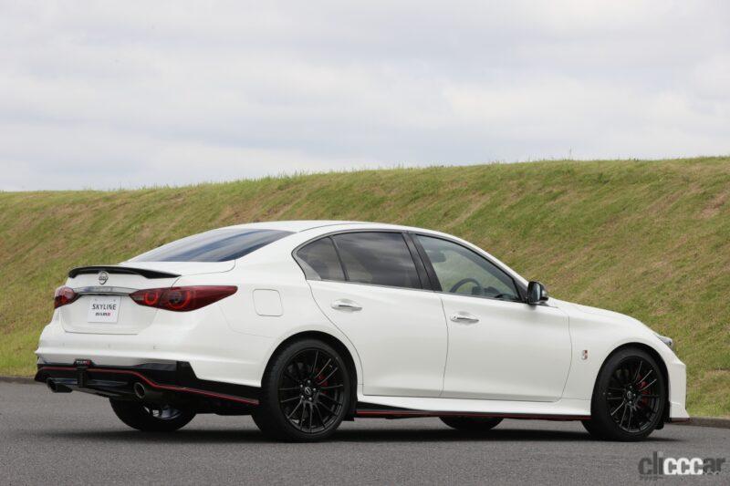 「日産「スカイラインNISMO」はレカロシートを選ぶと後席も構造が違う。どうして？」の5枚目の画像