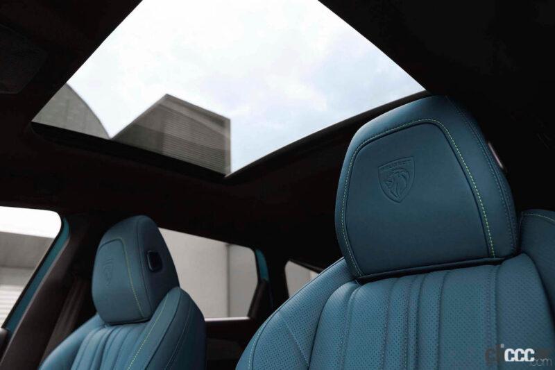 「プジョー「308 GT BlueHDi Blue Nappa Edition」が200台限定で発売。ブルーのナッパレザーシートとパノラミックサンルーフを特別装備」の6枚目の画像