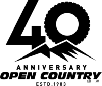 トーヨータイヤが「OPEN COUNTRY」で国内クロスカントリーラリー・ラリー北海道に参戦する3チームをサポート - OPENCOUNTRY_40周年ロゴ