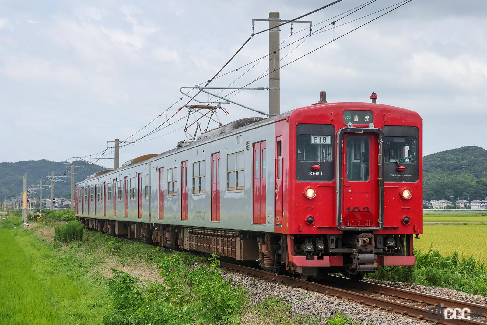 九州の筑肥線で国鉄色が復活！ 国電最大勢力だった103系の今