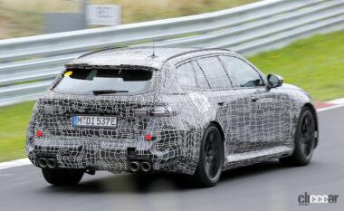 BMW M5ツーリング 新型プロトタイプ　スパイショット