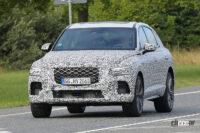 ヒョンデ「GV80クーペ」はドイツ高級クーペSUVに対抗！ 改良モデルに初導入へ - Spy shot of secretly tested future car