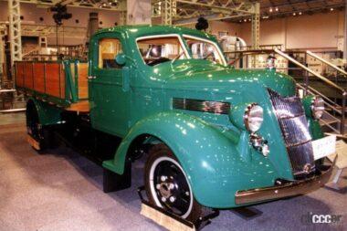 トヨタ初の自動車となった1935年に生産されたG1型トラック