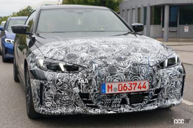 BMW i4 改良型プロトタイプ　スパイショット