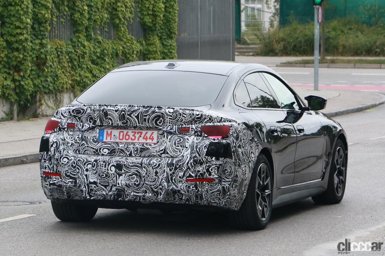 BMW i4 facelift 14 画像|BMW「i4 M50」がさらなる進化! 高性能BEV・4ドアクーペが航続距離やパワーを強化か ...