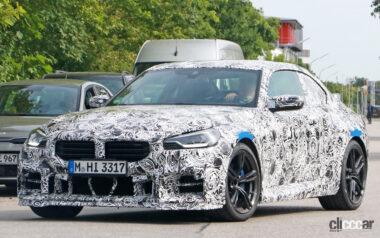 BMW M2 CS 新型プロトタイプ　スパイショット