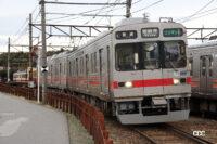 富山地方鉄道17480形は元東急8590系です