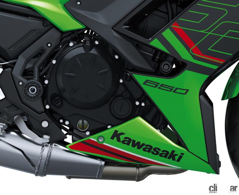 「カワサキの650cc・ツインスポーツ「ニンジャ650」に2024年モデル。STDに新色グレー採用」の5枚目の画像