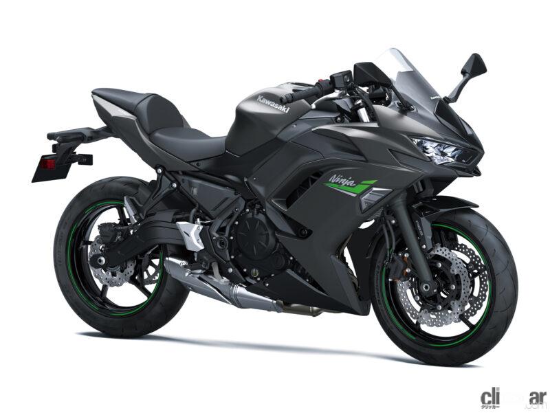 「カワサキの650cc・ツインスポーツ「ニンジャ650」に2024年モデル。STDに新色グレー採用」の2枚目の画像