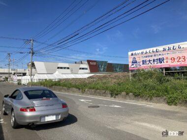 「再納車」後、ナラシのために出かけた長崎県にて。ちょうど、武雄（佐賀）・長崎を結ぶ西九州新幹線が開通する直前でした