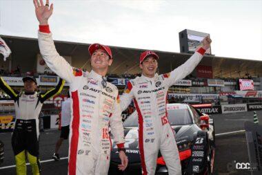 16号車 ARTA MUGEN NSX-GTのドライバー、福住選手と大津選手