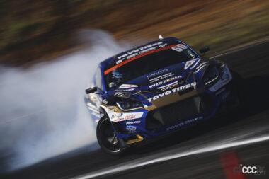 藤野選手の練習走行