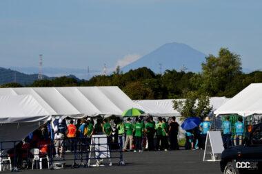 コパでの最後の戦いとなる学生フォーミュラ日本大会2023。学生フォーミュラの会場からの富士山もしばし見納めというところでしょう
