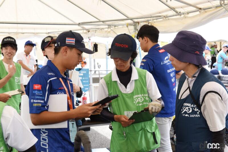 「「学生フォーミュラ日本大会2023」海外勢トップは、タイ王国大会優勝校の総合10位」の7枚目の画像