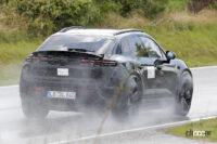 ポルシェ マカンEV 市販型プロトタイプ スパイショット