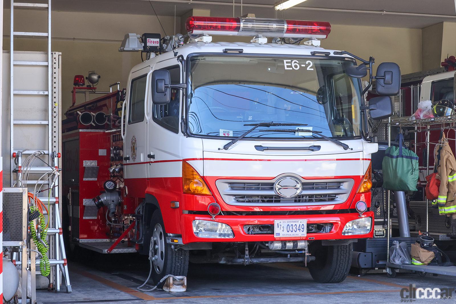 8 画像｜アメリカ軍の消防車を日常的に見られる場所が横浜にある