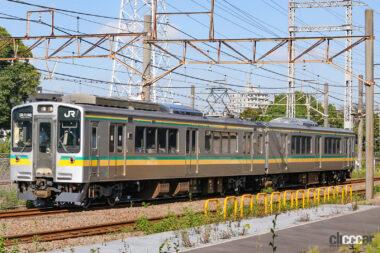 新潟から首都圏に転属して南武支線で運用を開始したE127系