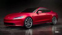 テスラ「モデル3」に2ドアクーペ「GT」設定か？ BMW「4シリーズ」やメルセデス「CLE」がライバル!? - Tesla-GT-rendering-1