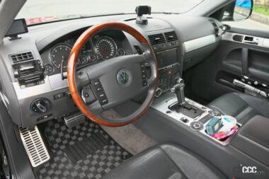 VWトゥアレグの内装02