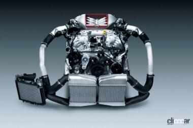 GT-R NISMO搭載VR38DETT（3.8L V6ツインターボ）エンジン