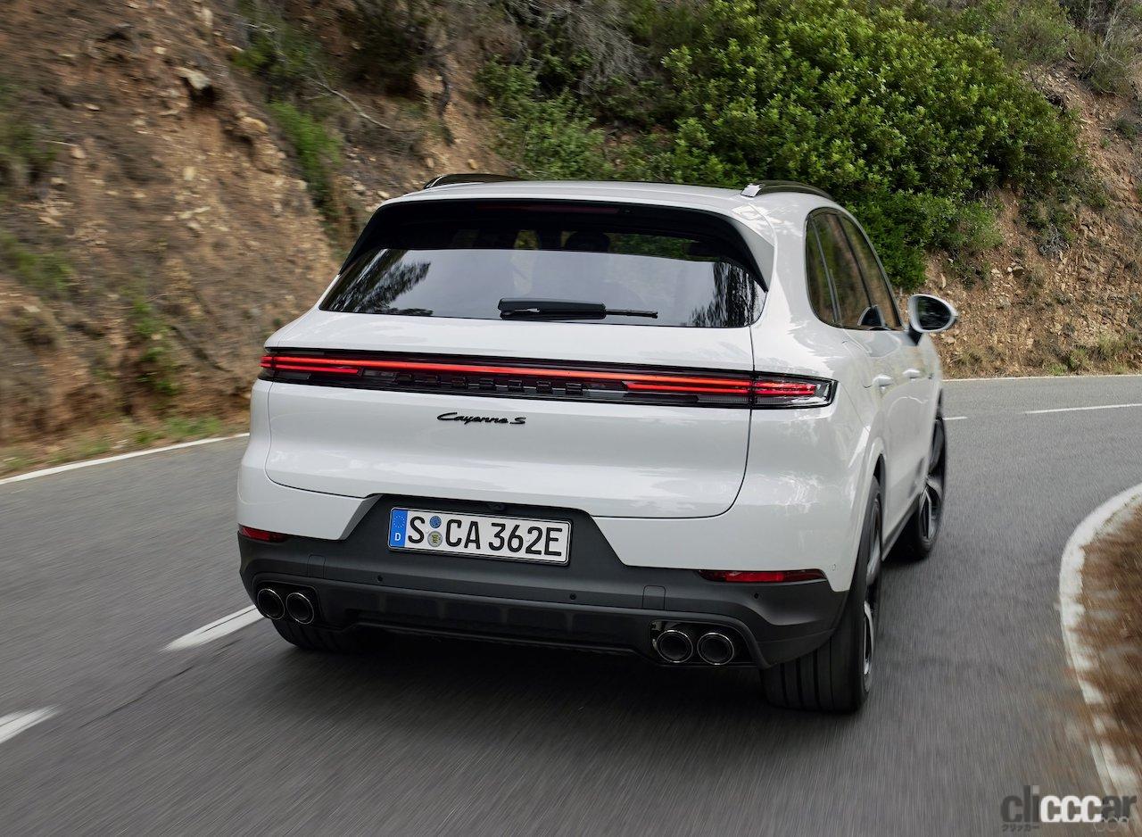 Porsche_Cayenne S EHybrid_20230926_4 画像｜新型ポルシェ「カイエンS Eハイブリッド」は航続距離