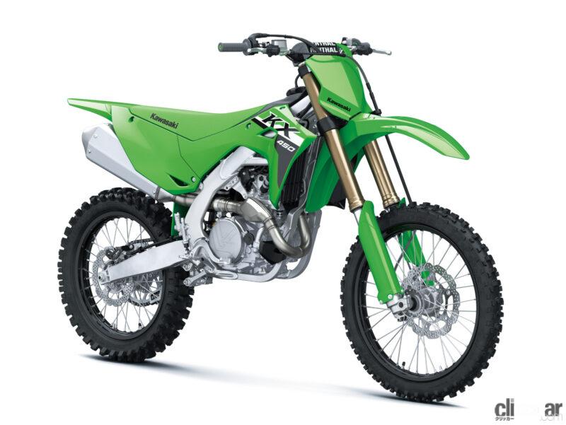 「カワサキがオフロード競技用モデルの新型「KX450／450X」の詳細を公開。5年ぶりのフルチェンジでエンジンを性能アップ」の5枚目の画像