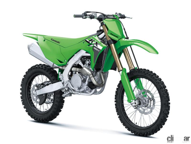 「カワサキがオフロード競技用モデルの新型「KX450／450X」の詳細を公開。5年ぶりのフルチェンジでエンジンを性能アップ」の6枚目の画像