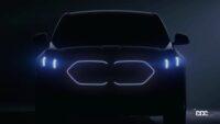 次世代BMW「X2」のイルミネーショングリルを世界初公開 - new-bmw-x2-teaser