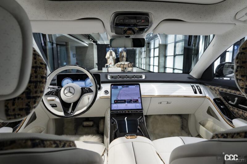 「6300万円、3台限定の「Mercedes-Maybach S-Class Haute Voiture」はオートクチュールからインスピレーションを得た特別仕様車」の7枚目の画像