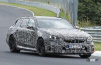 次期BMW「5シリーズ ツーリング」の商標登録画像が流出 - Spy shot of secretly tested future car