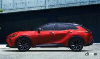 「トヨタ新型「クラウン・スポーツ」登場！ 流麗なエクステリアデザインと走りが魅力」の2枚目の画像ギャラリーへのリンク