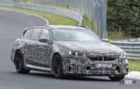 BMW「M5ツーリング」が14年ぶりに復活。先代をはるかに超えるスペックが判明 - Spy shot of secretly tested future car