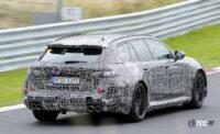 BMW M5 ツーリング新型プロトタイプ　スパイショット