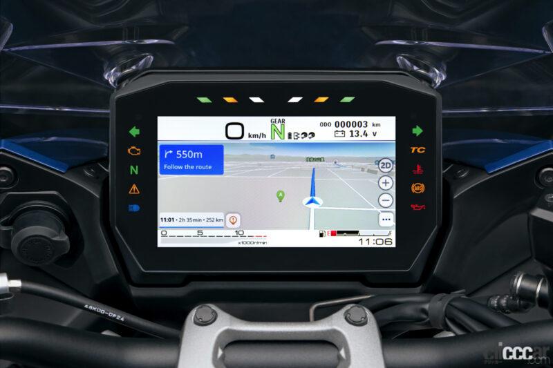 「スズキの大型ツアラー「GSX-S1000GT」に新色レッド登場。スマホと連携OKの液晶メーターなど充実装備を継承」の8枚目の画像