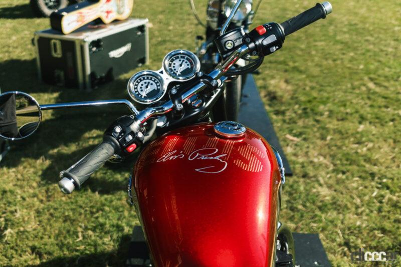 「ロックの帝王「エルヴィス・プレスリー」のバイクは今どこに？ トライアンフが1965年の歴史的9台の捜索で特別車を製作」の5枚目の画像